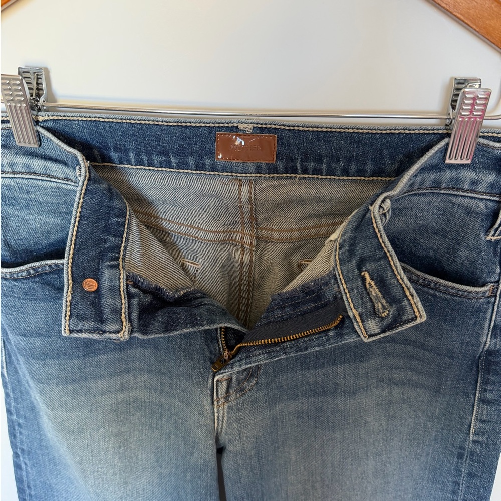 MOTHER Lil Hustler Roller Ankle Jeans - Picture 6 of 12
